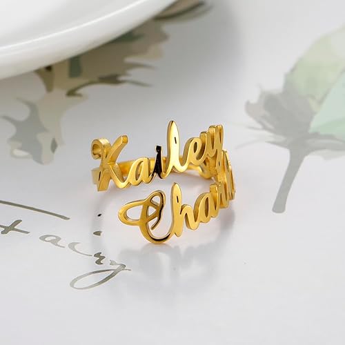 single name adjustable ring