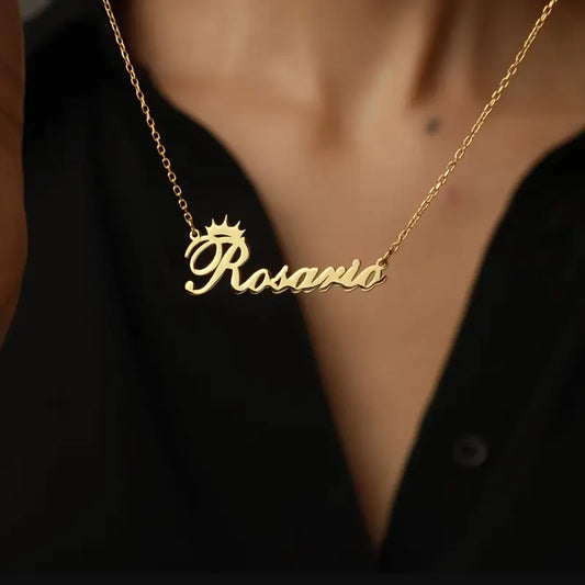 Single Name Necklace